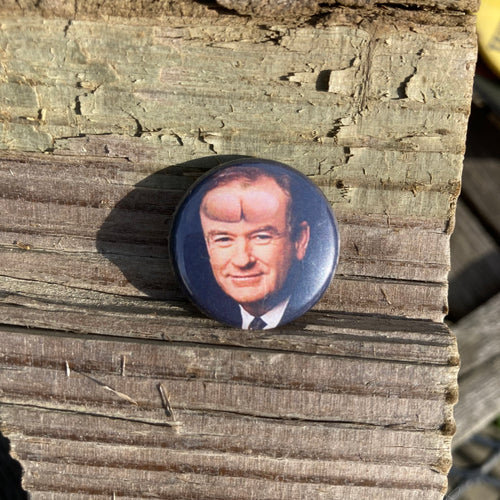 Bill O'Reilly Butthead Pinback Button