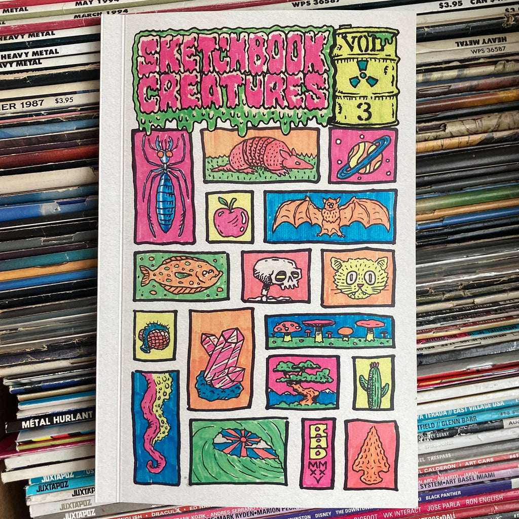 Sketchbook Creatures: Volume 3 art book – RAD Shirts Custom Printing
