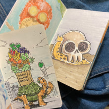 Custom Sketchbook with 24 pages of Hand Drawn Art