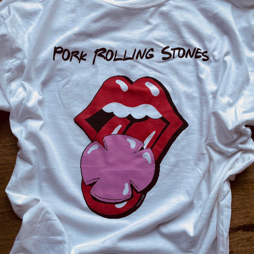 Pork Rolling Stones shirt Metlife Stadium NJ Tour tshirt for sale Rolling Stones Lips New Jersey design