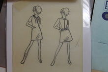 1960's Fashion Art Collection by Janice Burch