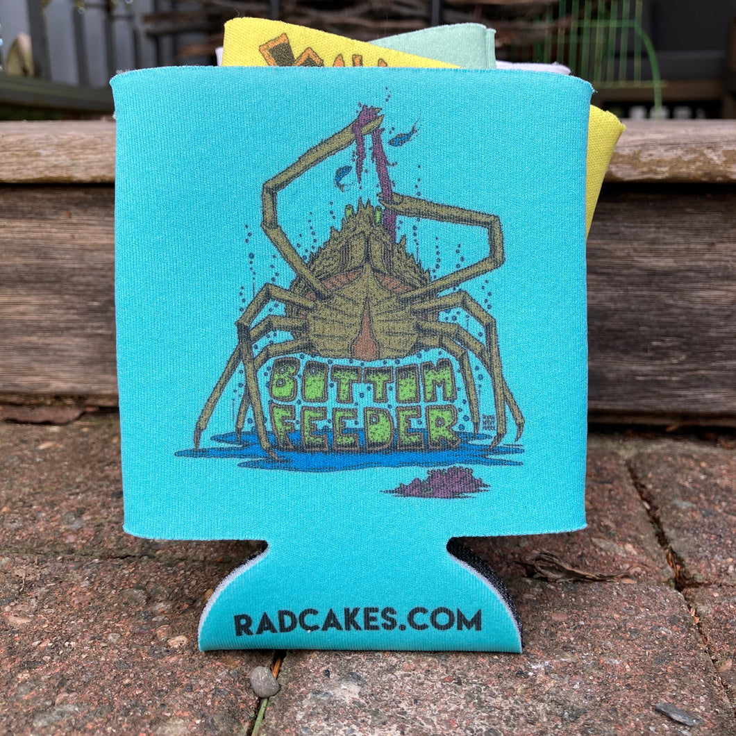 Bottom Feeder Spider Crab koozie