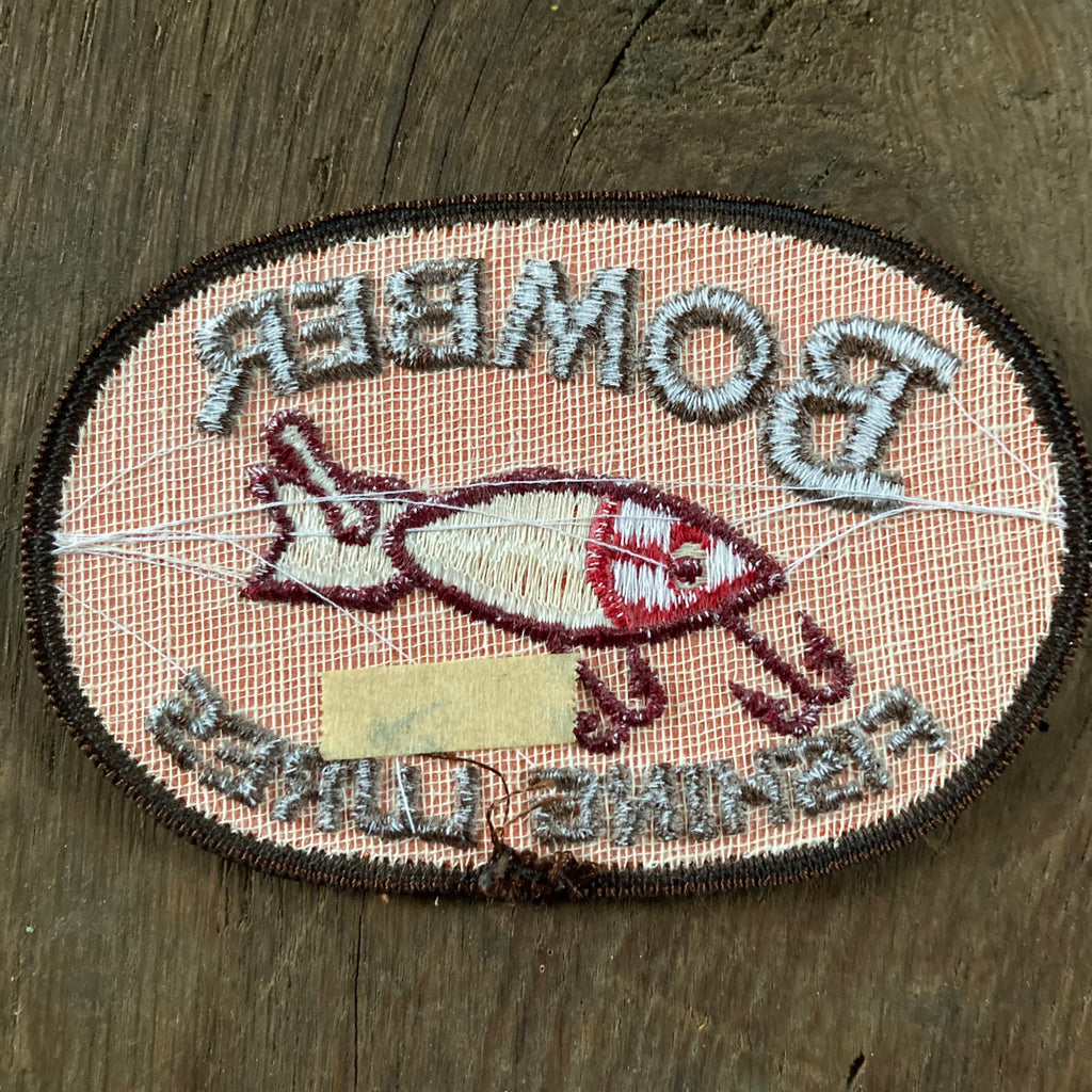 Vintage Bomber Fishing Lures fishing patch RAD Shirts Custom Printing