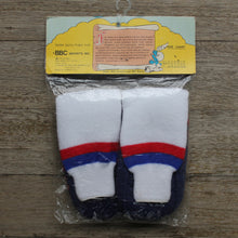 1980's Toddler Smurf Slipper Socks