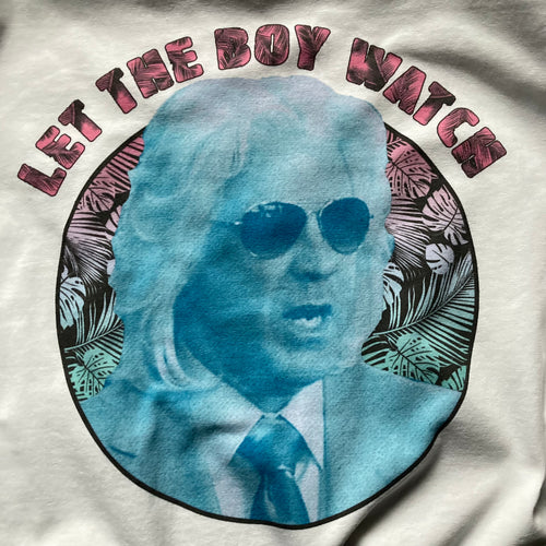 Let the Boy Watch shirt for sale Ashley Schaeffer Will Ferrell shirt sale funny design at Radcakes.c/om