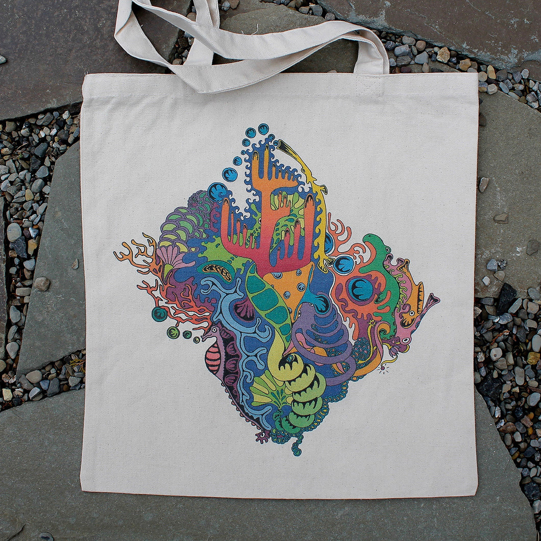 Hidden Playground tote bag