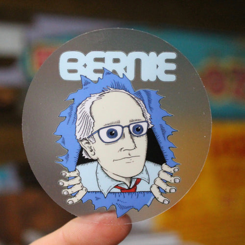 Bernie Sanders sticker 2020 Presidential Campaign merchandise for sale Ripper Skull