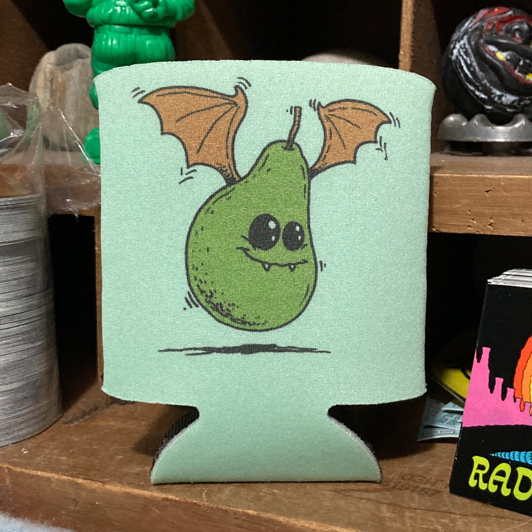 Bat Pear koozie