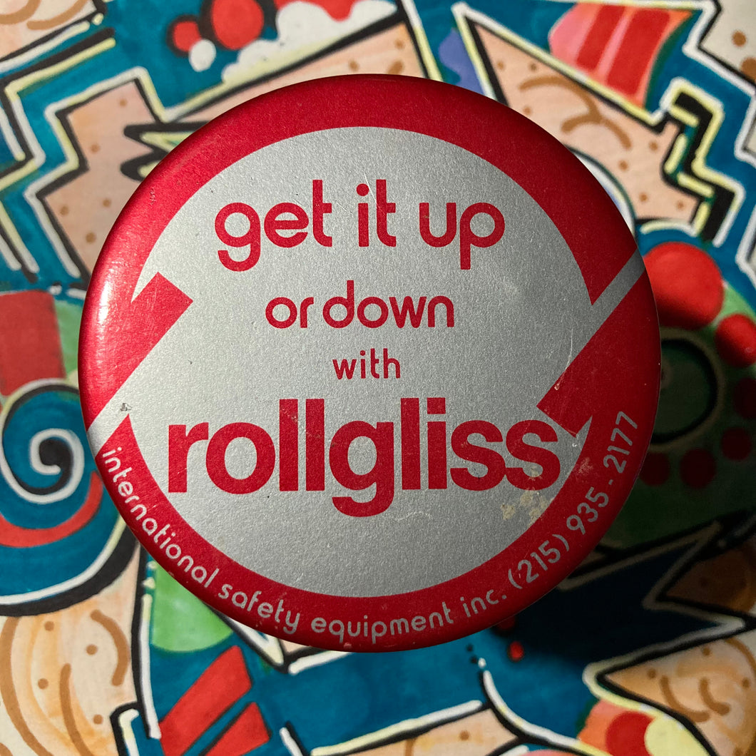 Get It Up pinback button