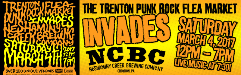 Punk Rock Flea Market at Neshaminy Creek Brewing Co.