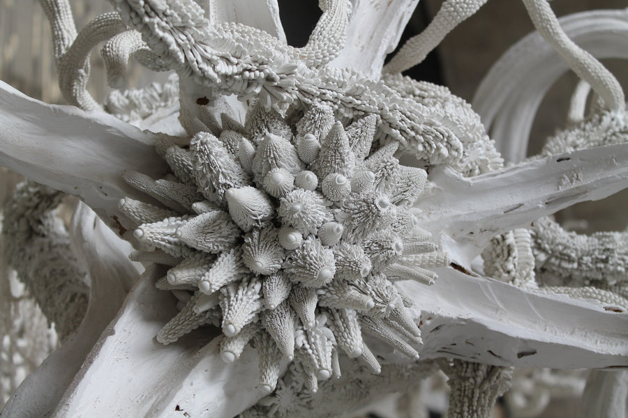 Silicone injected lace jewelry & art by Tzuri Gueta