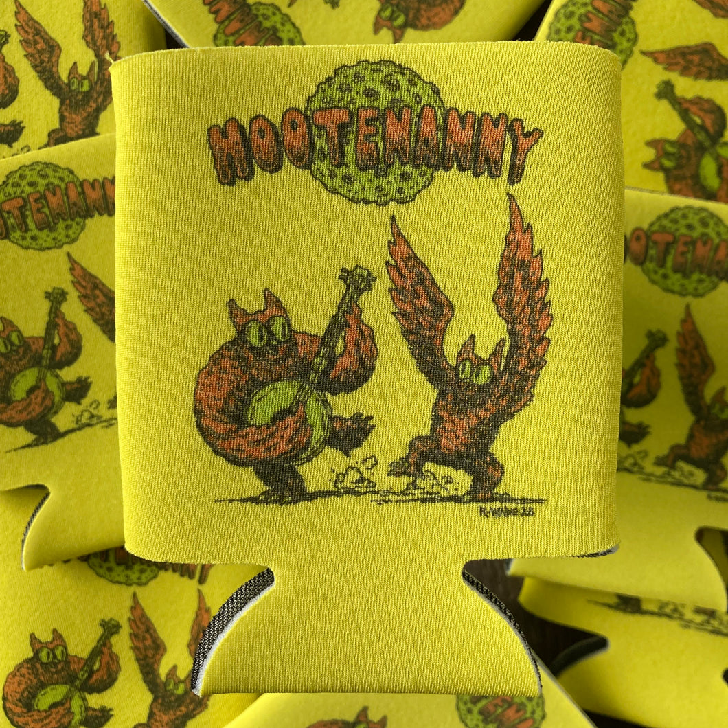 Hootenanny koozie