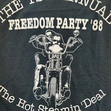 1988 1st Annual Freedom Party motorcycle tshirt