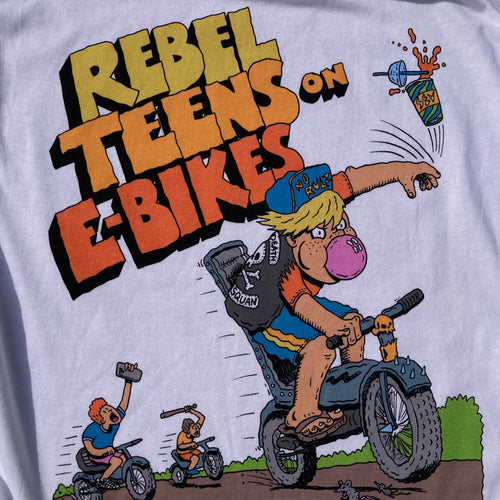 Rebel Teens on E-Bikes shirt