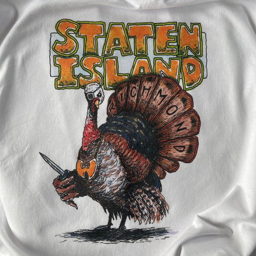 funny staten island turkey shirt design for sale with wutang necklace funny tshirt richmond eyepatch cool