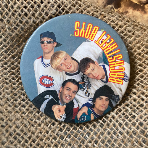 1997 Backstreet Boys pinback button for sale