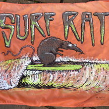Hand painted SURF RAT flag