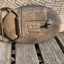 1977 COE Machinery Builders belt buckle