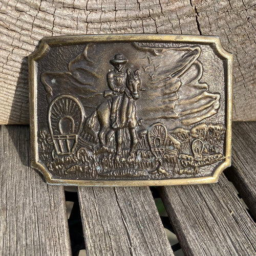 Vintage Pioneer belt buckle