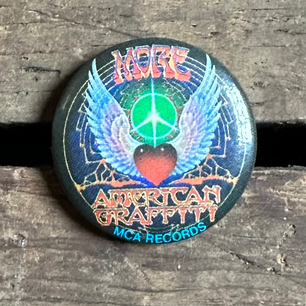Vintage American Graffiti MCA Records Pinback Button – RAD Shirts ...
