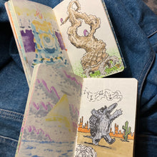 Custom Sketchbook with 24 pages of Hand Drawn Art