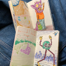Custom Sketchbook with 24 pages of Hand Drawn Art