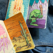 Custom Sketchbook with 24 pages of Hand Drawn Art