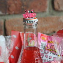 Kissing Flamingos Gift Basket