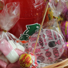 Kissing Flamingos Gift Basket