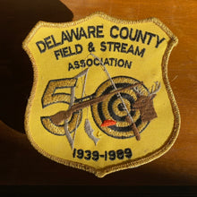 Large 1989 Delaware County Field & Stream patch