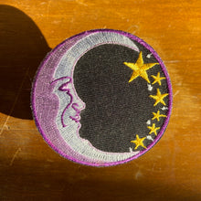 Vintage Celestial Moon & Star patch