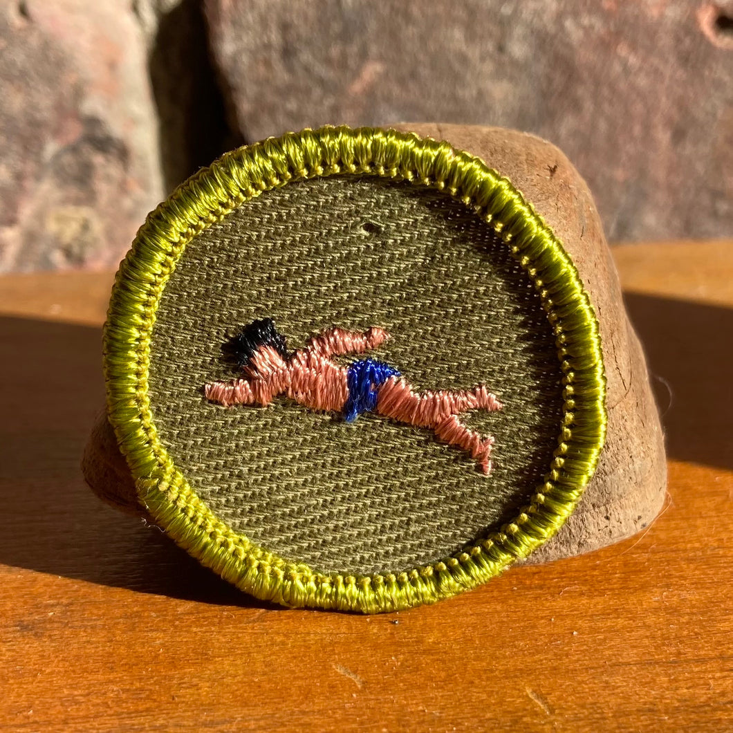 Vintage Boy Scout Swimming patch