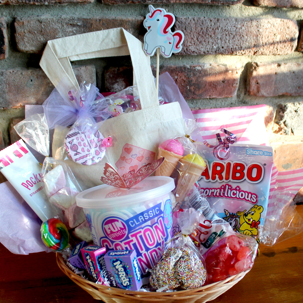 Sweet Unicorn Gift Basket