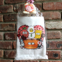 Pork Roll hand towel w/ Pig & Egg gummies
