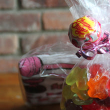 Candy Collage hand towel w/ Gummies & Chupa Chups