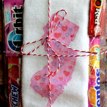 NJ Watercolor hand towel with Treat Collection