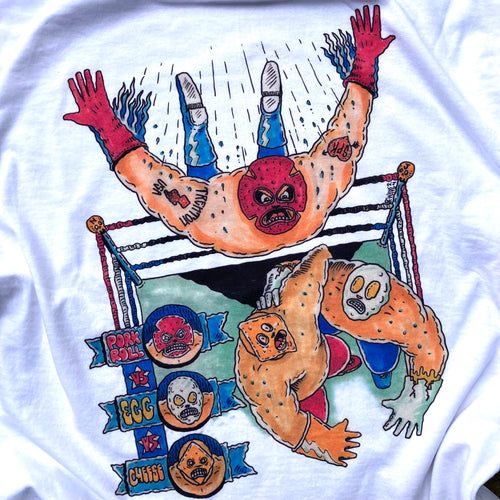 Lucha Libre Pork Roll shirt