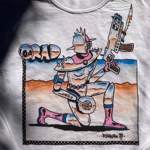 Chrome style artwork by Ryan Wade, printed in Manasquan NJ for RAD Shirts Custom Printing