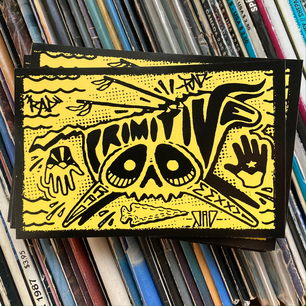 PRIMITIVE sticker (4.25