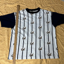 Vintage Cal University shirt with pinstripes