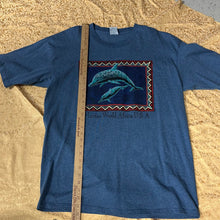 Vintage Marine World Africa USA shirt with Dolphins