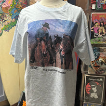 Vintage rancher tshirt with cowboy and horses The Inspection Committee