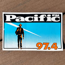 Vintage Pacific FM 97.4 bumper sticker for sale