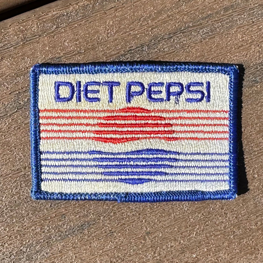 Vintage 1980's DIET PEPSI patch for sale!