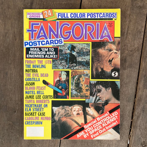 1984 Fangoria Postcard book (complete with 24 postcards)