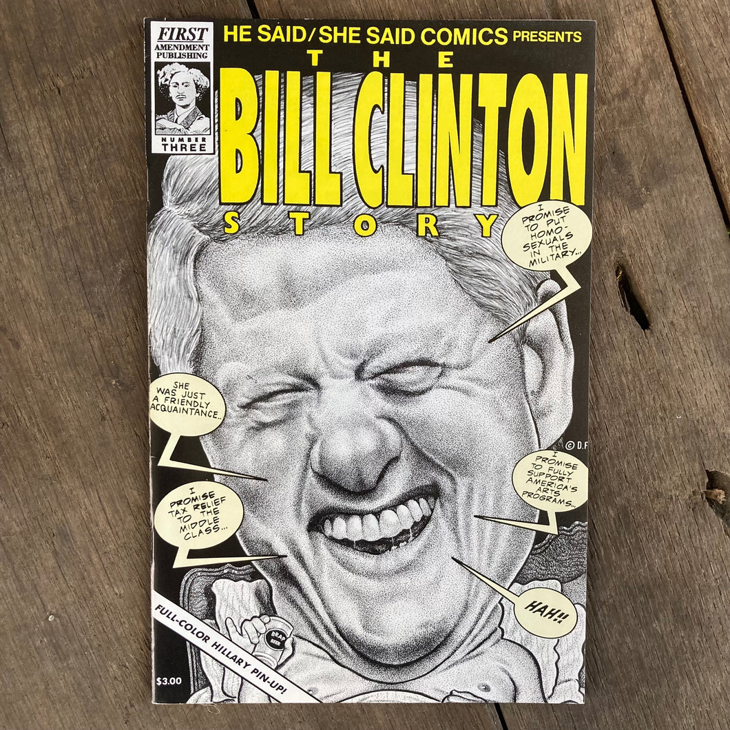1993 Bill Clinton / Gennifer Flowers comic book