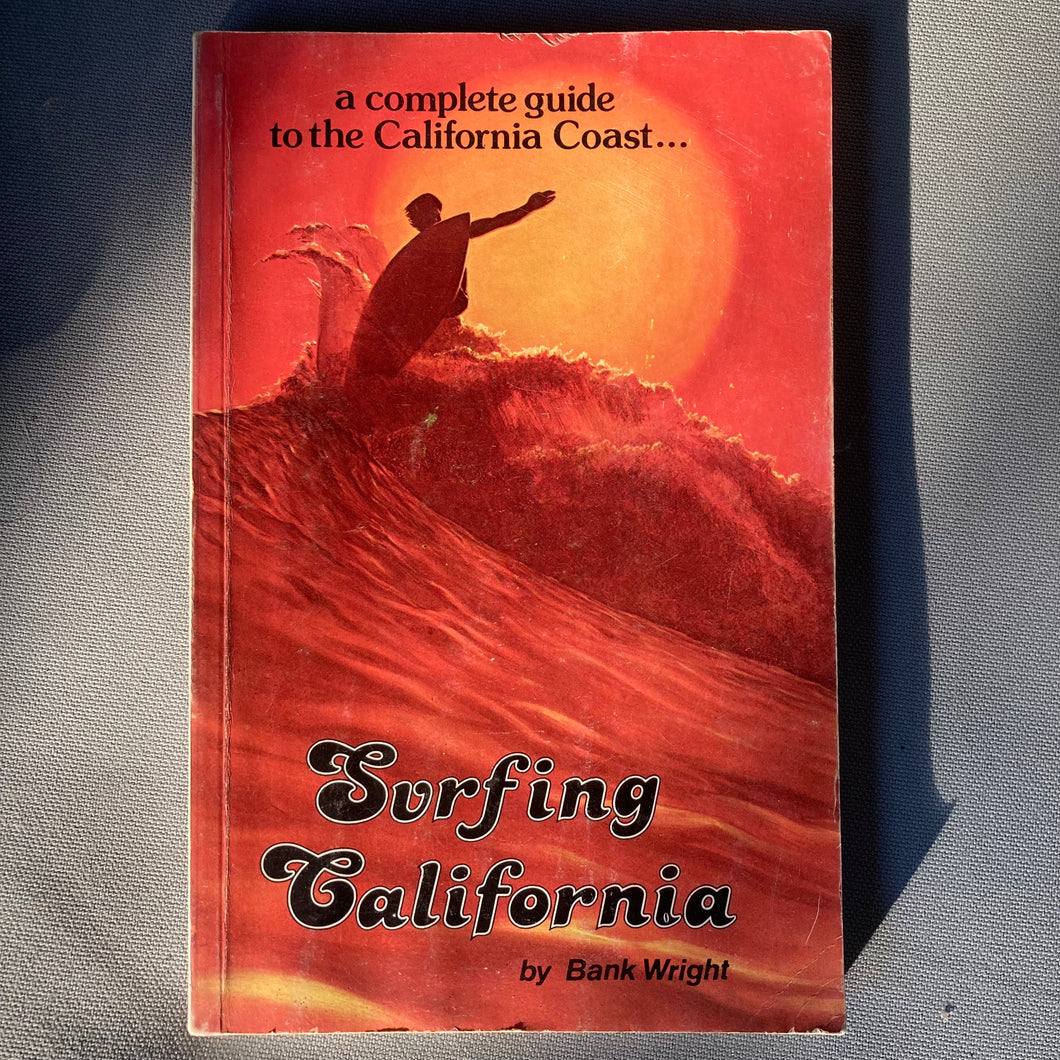 Vintage Surfing California book by Allan Banks Wright Jr. Lot of surfing maps and retro surfing photographs. Rare!