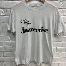 Vintage Jazzercise shirt Real Men Do Jazzercise retro t-shirt for sale.