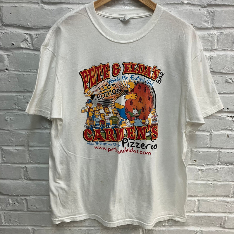 Red Pete & Elda's Pizza shirt #111 