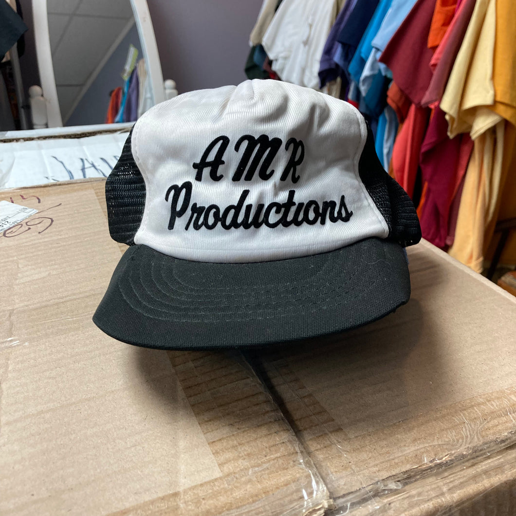 Vintage AMR Productions mesh trucker hat